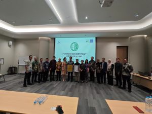 Penyerahan Sertifikat Gold GBCI