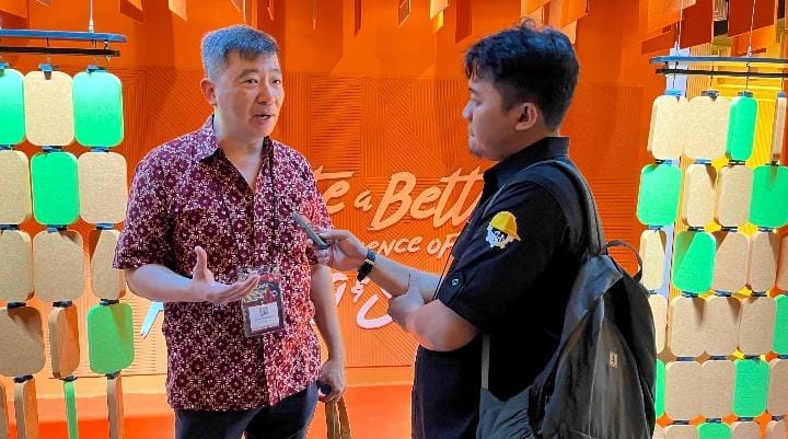 Direktur PT Uzin Utz Indonesia Sugiarto Goenawan