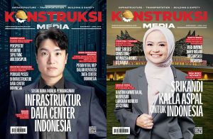 Desain Cover Majalah Konstruksi Media Ed XV 2025