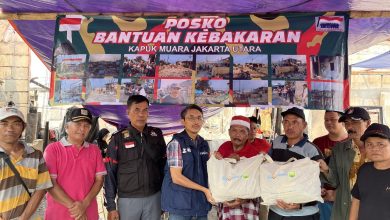 WEGE Salurkan Bantuan ke Masyarakat Korban Terdampak Kebakaran