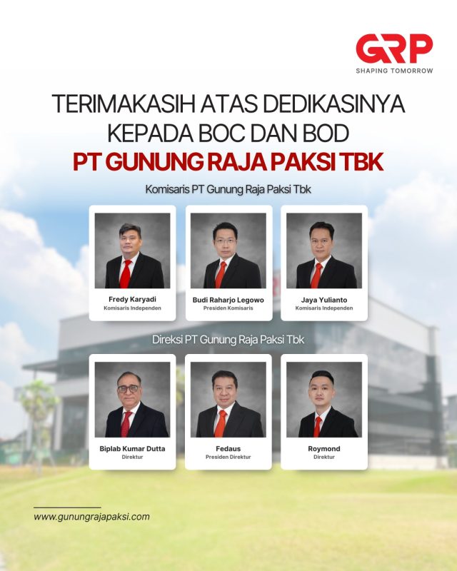 Direksi Baru GRP