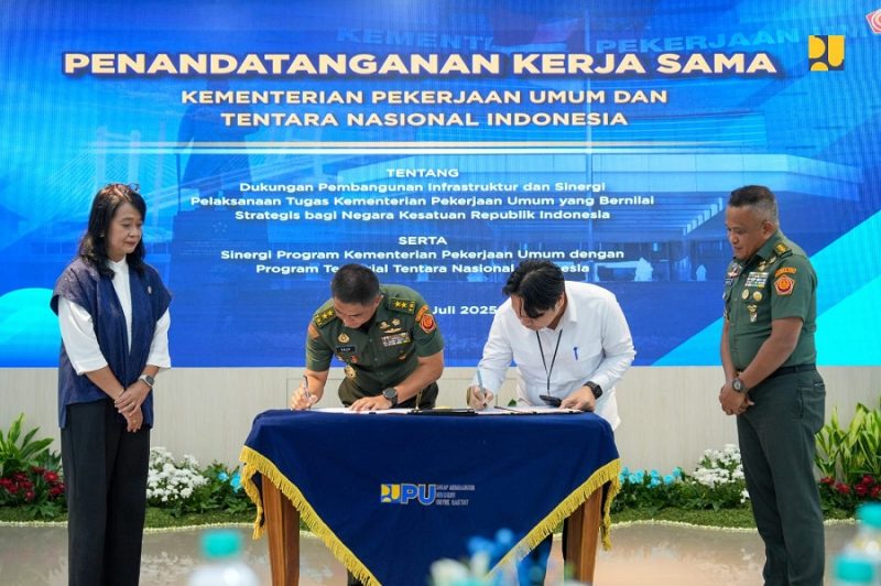 Kerja Sama Kementerian PU-TNI