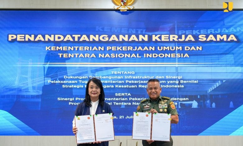 Kerja Sama Kementerian PU-TNI