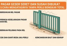 Cara Mengatasi Pagar Geser Seret