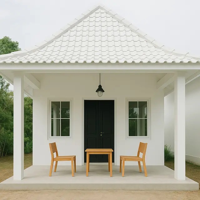 Teras Rumah Limasan Modern