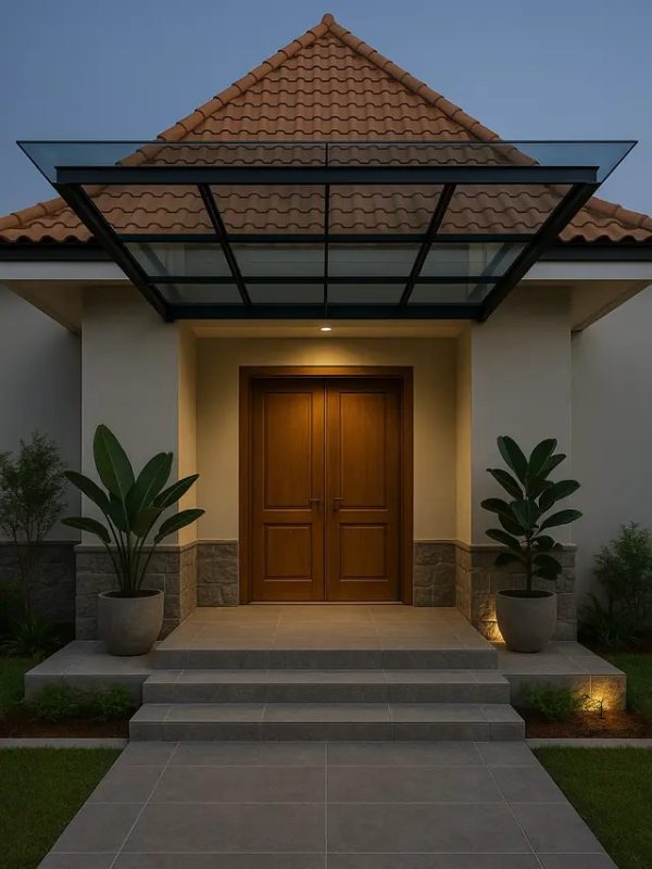 Teras Rumah Limasan Modern
