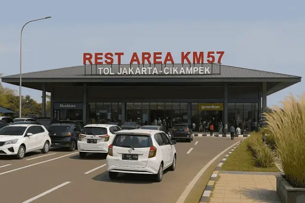 Rest Area KM 57 dan KM 62